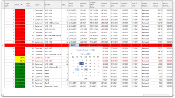 Priority Plus - Excel-style data editing