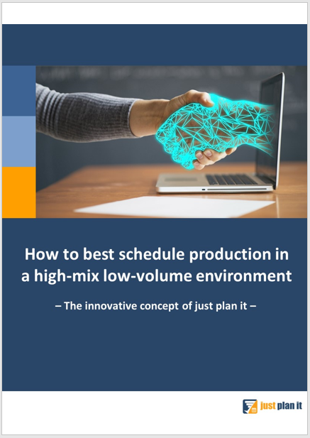 How to best schedule production in a high-mix low-volume environment