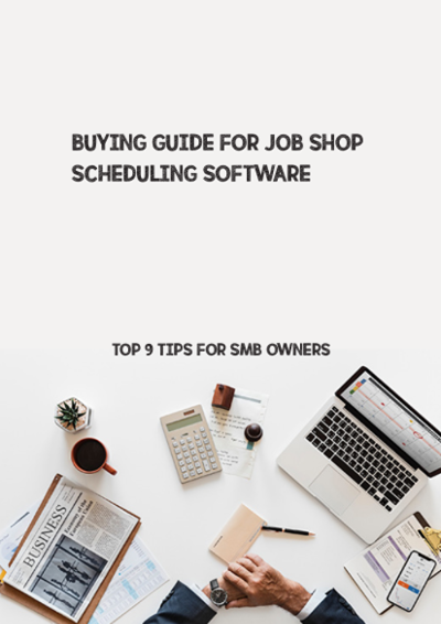 Buying guide for job shop scheduling software - Title