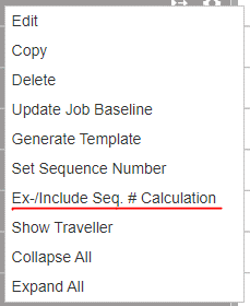 Context menu