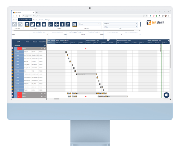 just plan it - production scheduling software for high-mix low-volume companies