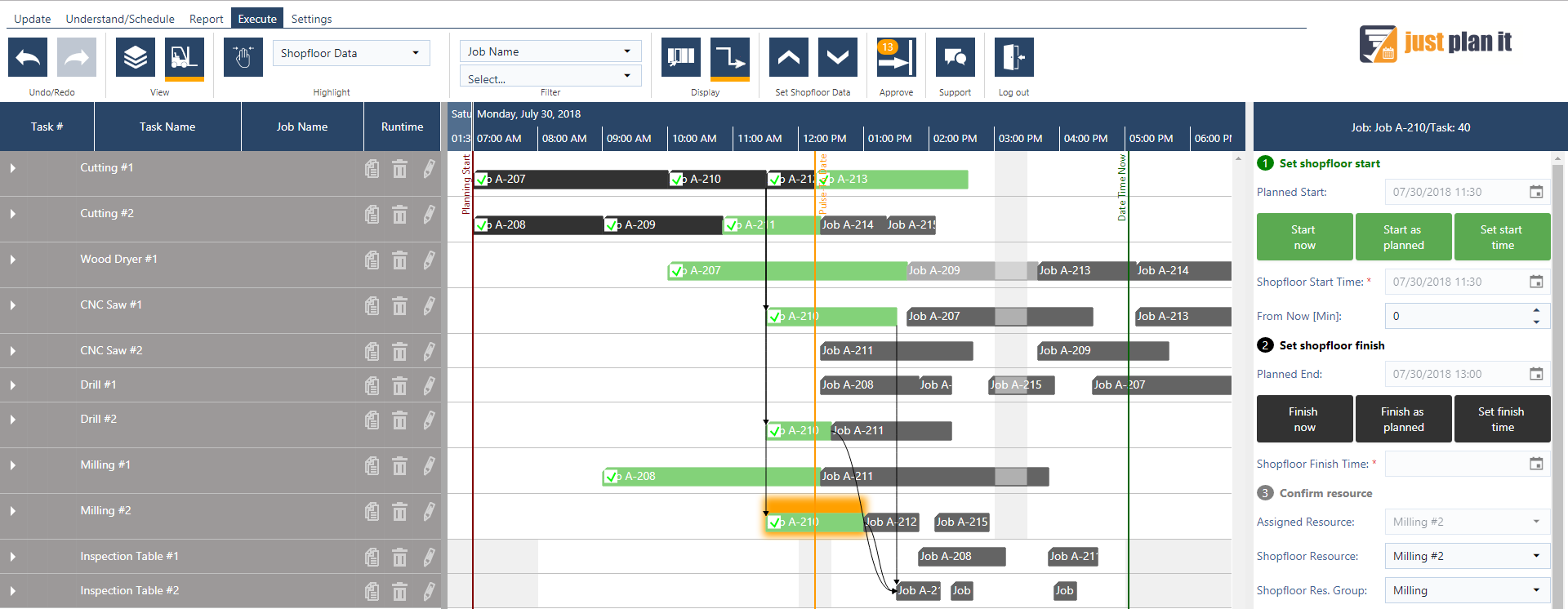 Enhanced Execute Mode - Resource View