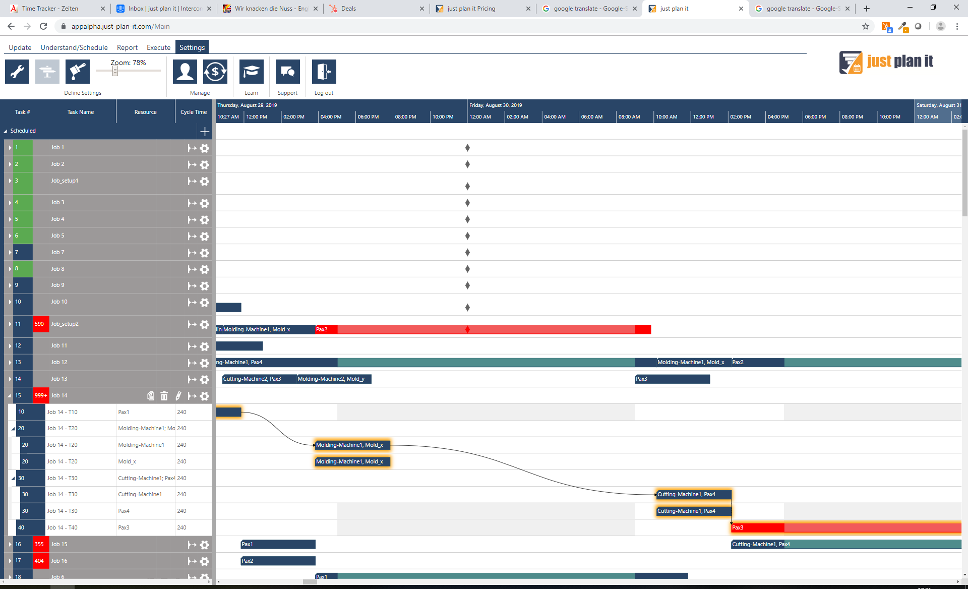 Enhanced job shop scheduling capabilities - blog - 08