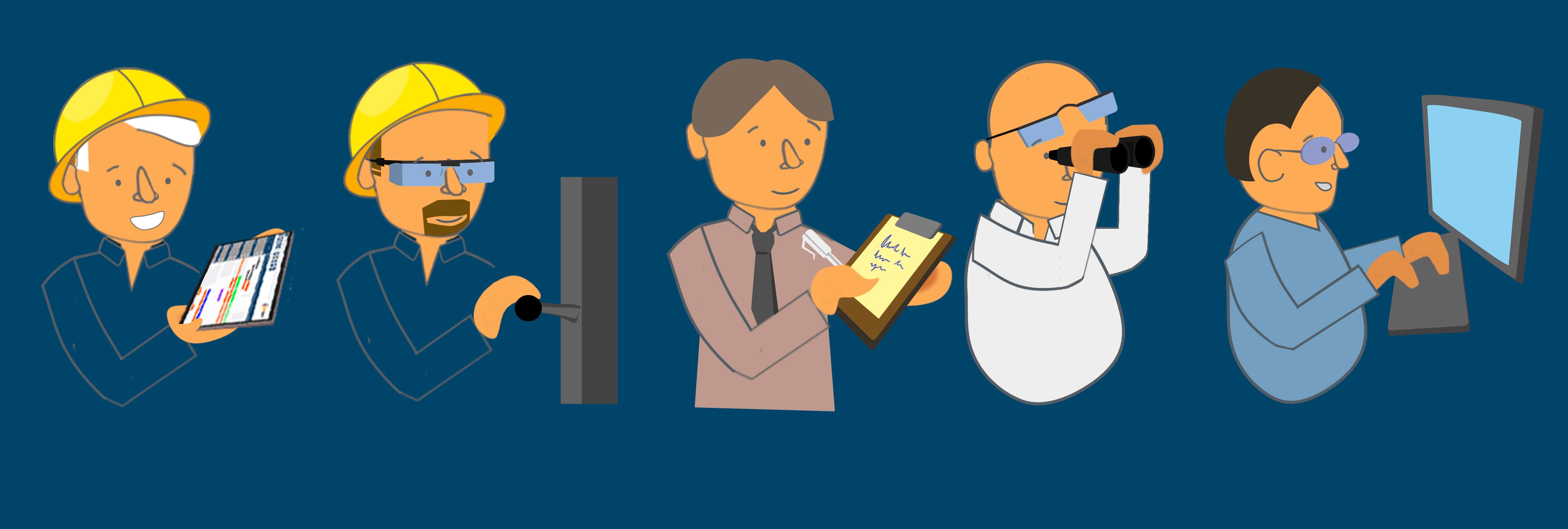 user roles, hierarchies and responsibilities in job shop scheduling