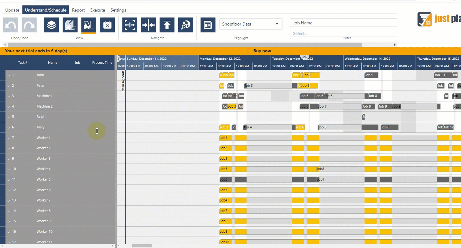 resource view now with drag&drop functionality