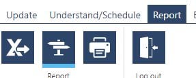 Export settings for export data in just plan it
