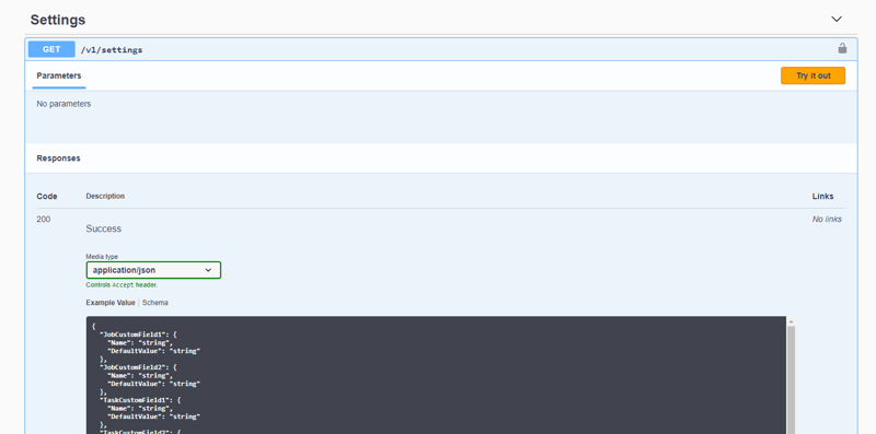 Get and Patch Settings in just plan it