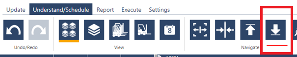 Navigate with "Scroll to Bottom" button