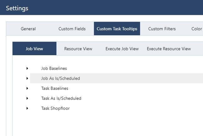 easy task tooltip customization